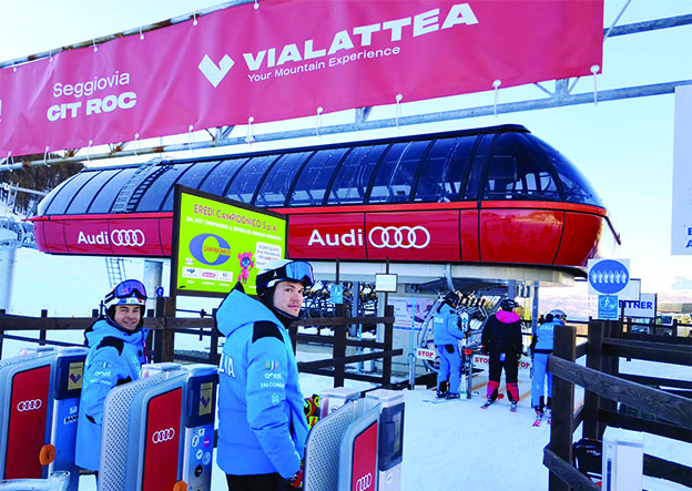 VIALATTEA: OTTO SQUADRE NAZIONALI IN ALLENAMENTO A SESTRIERE