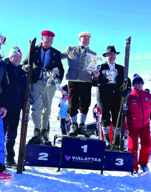 "Gli sciatori d'epoca" ospiti sulle piste di Sestriere