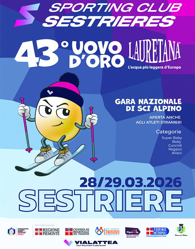 Sestriere: giovani talenti in pista il 28 e 29 marzo 2026